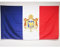 AZ FLAG - Drapeau France Second Empire 1852-1870 - 150x90 cm - Drapeau Français - Napoleon Iii 100% Polyester Avec Fourreau et cordelette - Pavillon 110 g