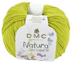 DMC Natura Lima N76 Pelote de fils à tricoter 100 % coton Noir