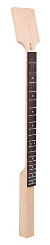 Gitarrenhals Griffbrett, 21 Bünde Unfinished Cigar Box Gitarrenbass Teil Ahorn Hals Griffbrett