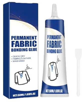 Colla Per Tessuti - Colla Per Tessuti Per Toppe | | Adesivo Permanente Per Tessuti Per Riparazioni Di Vestiti | Super Colla Colla Impermeabile Per Tessuti Resistenti | Colla Materiale Per Tessuto
