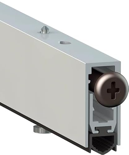 Paraspifferi COMAGLIO automatico regolabile serie BASIC, modello 470133, lunghezza 1330mm, rasabile per applicazione su porte con larghezza fino ad un minimo di 1230mm.