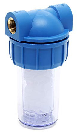 Naturewater NW-SHW2 Préfiltre Siliphos – 180 g en granulés – 93 x 93 x 180 mm – 1000 l/h – avec Cartouche Filtre pour lave-vaisselle et machine à laver Adoucissement