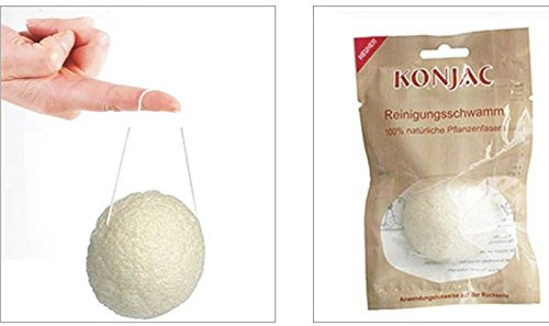 Solida Spugna Konjac 100% fibra vegetale naturale*