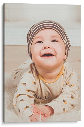 Woopers Foto su Tela Canvas Personalizzata - Foto Quadro Personalizzato con Telaio in Legno (20x30)