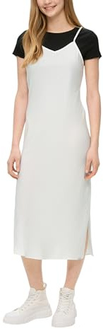QS dam 2143625 satin klänning