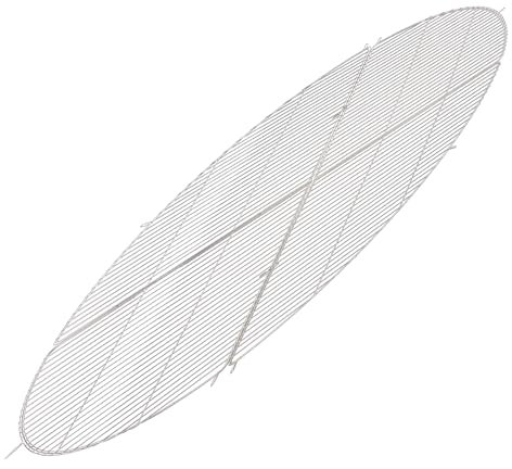 EDELFEUER, Grille de barbecue pliable – Facile à monter – Ø 70 cm – [Ultra stable] – Pour brasero, brasero pour jardin, camping, voyage, extérieur – Sans brasero | Voir les images maintenant