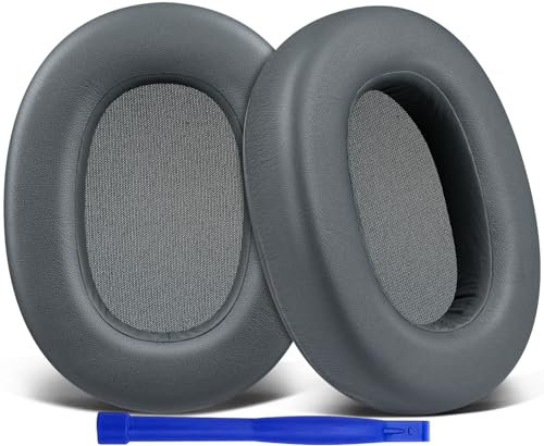 SOULWIT Cuscinetti Auricolari Ricambio in Pelle Proteica per Sony ULT WEAR/WH-ULT900N (WHULT900N) Over-Ear Cuffie con Cancellazione del Rumore, Padiglioni con Schiuma Antirumore, Spessore Aggiunto