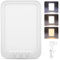 LED Lichttherapielampe - Tageslichtlampe 27000-32000 Lux, Sonnenlicht Lampe mit 3 Farbtemperaturen, 10 Helligkeitsstufen & Timer, Touch-Control Tageslichtlampe für Büro & Zuhause, Schreibtischlampe