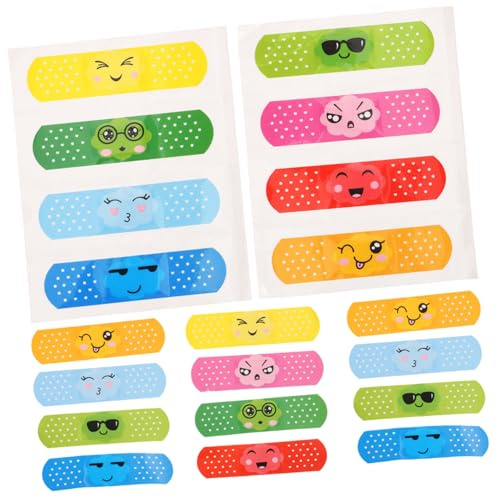 NIYANGLE Vendajes de Usar para Diseño Dibujos Adhesivos Niños Animados de Elásticos 40 Microporosos, Fáciles Ideales y para Uso Diario y Viajes