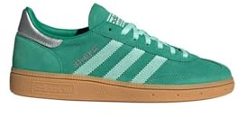adidas Handball Spezial Women's Shoes, Semi Court Green/Clear Mint/Gum, Size 8