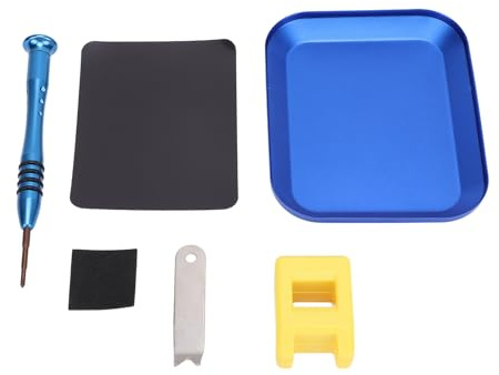 SUNGOOYUE Kit de Herramientas RC con Destornilladores Cruzados, Juego de Reparación de Metales con Barra de Palanca, Organiza el Mantenimiento de Drones y Automóviles