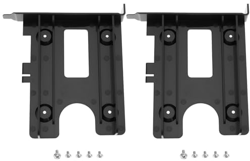 OTOTEC Lot de 2 supports de montage PCI PCI-Express pour disque dur SSD 2,5 pour extension de stockage de PC de bureau
