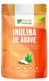 Inulina de Ágave en Polvo, Vegana, Prebiótico, 200 g