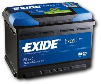 Exide Excell Car Battery 50Ah