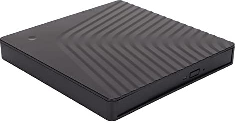 VBESTLIFE Externes DVD-Laufwerksgehäuse, Abnehmbares USB3.0 USB2.0 5 Gbps Laptop Optical Drive Box für 12,7 Mm 9,5 Mm SATA DVD RW-Laufwerk