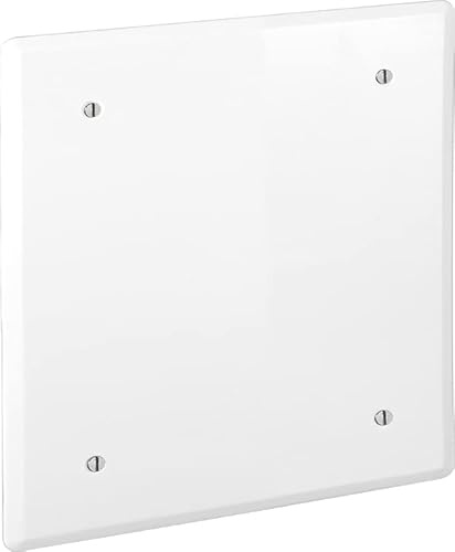 EUR'OHM Couvercle de finition - Fixation par vis (Non DCL) 160x160 .ref : 511 05 - Câble gaine et connectique