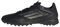 adidas Unisex F50 League Football Boots Turf Fußballschuhe, Core Black/Iron Metallic/Gold, 43 1/3 EU