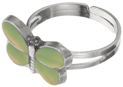 CALLARON Dragonfly Mood Ring Mood Ring Kids Adjustable Color Changing Rings Moods Control Rings Cute Animal Finger Ring for Girl Birthday Party