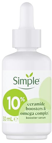 Simple Repair+ 11% Pro-Ceramides + Omega Serum skin care suitable for all skin types for restored and nourished skin 30 ml