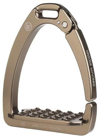Tech Stirrups INNOVA Riding - Staffa di sicurezza Olympia marrone, colore: Marrone
