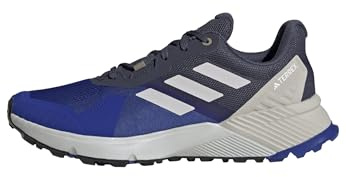 adidas Hombre Terrex Soulstride Trail Running Shoes, Semi Lucid Blue/Grey One/Wonder Alumina, 43 1/3 EU
