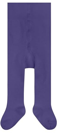 FALKE Family B Ti algodón sostenible lisas 1 pieza, Pantimedias Unisex bebé, Morado Crocus 8305, 74-80