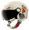 Helmet Schutzhelm für Kinder, verstellbar 48-55 cm, Kinnschutz, Hochwertiger Kinder-Helm für Mädchen und Jungen - für Laufrad, Scooter und Fahrrad (Beige)