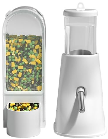 Botella De Agua Para Hámster Accesorios Jaula Gran Capacidad Alimento Y | Dispensador Automático Mascotas Jaulas Y Cajas De Hámster Enano, Chinchilla, Conejo Y Erizo