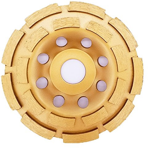 APLUS Grinding Wheel, Diamond Cup, 4-1/2 Inch (115mm) Angle Grinder Disc for : Concrete, Marble, Granite, Natural Stone, Cement