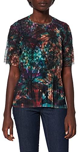 Desigual Women's Ts_Florence Night T-Shirt, Green, X-Small
