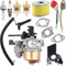 ZAMDOE Sostituzione Kit carburatore GX160 per Honda GX200 GX168 GX140 GX120 5.5HP 6.5 HP Motore WP30X Idropulitrice Pompa Acqua Carb, con guarnizioni di Montaggio