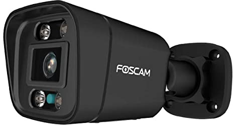 Foscam V8EP (svart) LAN IP övervakningskamera 3840 x 2160 pixlar, flerfärgad
