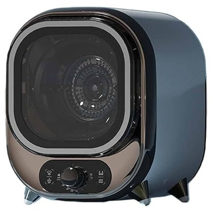 Sèche-Linge ventilé, sèche-Linge Compact 450 W avec cuve en Acier Inoxydable, sèche-Linge à condensateur Portable de 5 kg, capacité de Charge de 0,8 kg, Parfait for Une Utilisation sur Un comptoir ou