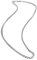 KnSam Edelstahl Weizenkette 90 cm, Herren Halskette Metall Silber Legierungketten Breit 5MM Hip Hop Freundschaftsketten Jungs