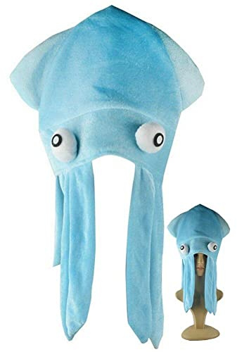 Tsffae Squid Hat Octopus Hat Funny Party Hats Sea Animal Hat Crazy Hats Costume Party Dress Up Cosplay Props Accessories Kids Adults