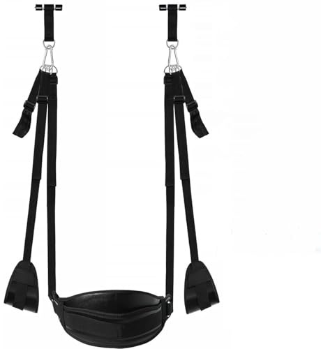 TGHYRF Altalena sessuale SM con cuscini, altalene dell'amore, altalena sessuale regolabile da appendere alla porta, capacità di carico 130 kg, giocattoli sessuali BDSM for coppie