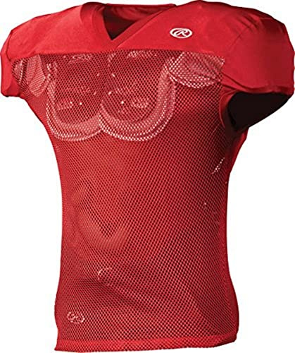 Rawlings Sporting Goods Jungen Youth Premium Pro Cut Praxis Fußball Jersey, Jungen Unisex Herren, YFJPR1, scharlachrot, M