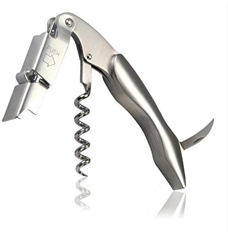 GWCLEO Cavatappi, Manuale Apribottiglie da Sommelier in Acciaio Inossidabile, Cavatappi con Scatola Regalo per Taglio Capsule, Tappi da Vino e Bottiglie