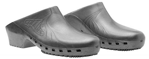 CALZURO Classic Senza Fori, Zoccoli Sanitari Donna Uomo in Gomma, Professionali CE Antistatici Autoclavabili Anatomici, Suola Antiscivolo SR Antibatterica, Pantofole Donna, Scarpe Uomo