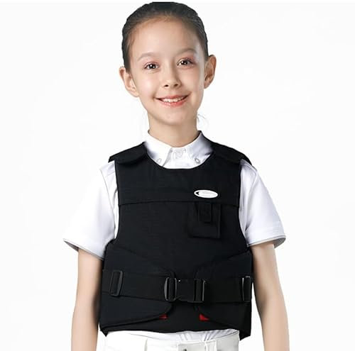 Luminexia Reitweste Sicherheitsweste Reitweste Kinder Sicherheitsweste Reitsicherheitsweste Reitweste Kinder Komfort Schutzweste Jungen und Mädchen Kinder Reittraining