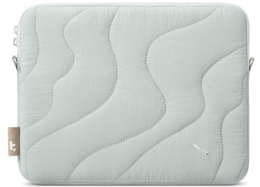 tomtoc 360° Puffy Schutztasche Hülle für 11 Zoll iPad Air M3/M2 2025-2024, 11 Zoll iPad Pro M4 OLED 2024, iPad (A16)/10, mit Magic Keyboard/Smart Keyboard, Gesteppte Weiche Puffer Tablet Sleeve