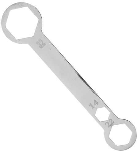 GRIRIW Achsmutterschlüssel Für Motorrad Werkzeug Für Achse Motorrad Kompatibel Chrom-vanadium-stahl Für Vorder Und Hinterachse