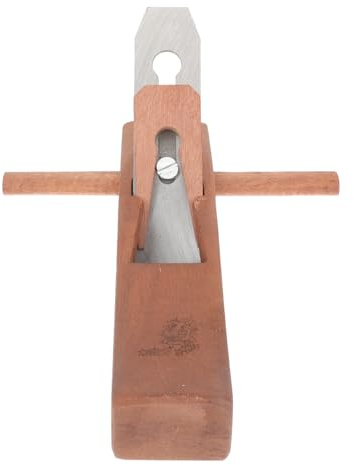 GALPADA Pialla Manuale in Legno di Padouk 280Mm, Utensile per Lavorazione del Legno Impugnatura Ergonomica, per Falegnami e Progetti Fai da Te