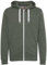 Solid SDOlli Zip-Hood Herren Sweatjacke Kapuzenjacke Hoodie mit Kapuze Kordelzug Reißverschluss Kängurutasche Regular fit, Größe:2XL, Farbe:Climb Ivy Melange (8785)