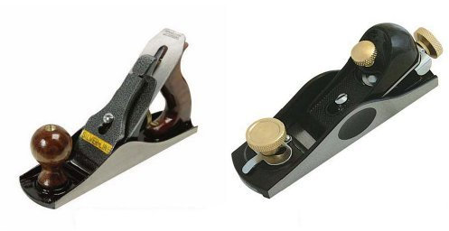 Silverline 633465 - Cepillo de carpintero nº 4 (Cuchilla 50 x 2 mm) + 633569 - Cepillo de contrafibra (tamaño: 178x41mm)