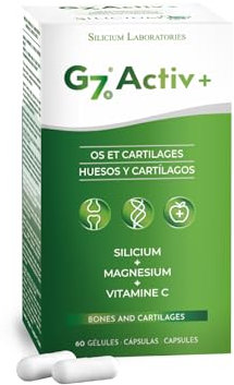 G7 Activ+. Formula migliorata. Integratore Di Silicio Con Vitamina C Y Magnesio Che Contribuisce Al Mantenimento Normale Delle Ossa e Delle Articolazioni. Apporta Energia Extra e Vitalità. Capsule.