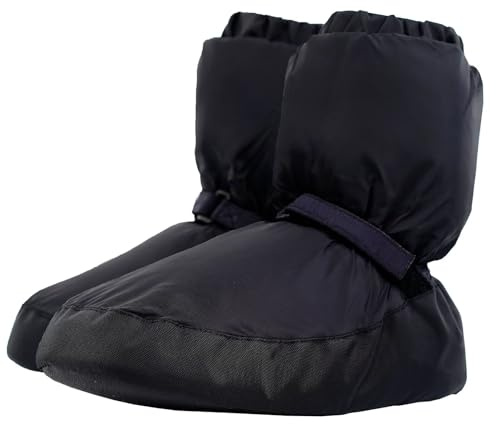 s.lemon Ballet Warm Up Boot,Niños Adulto Botas Calentadoras Ballet Negro L
