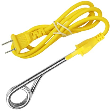 Boiling Water Heating Tube: Hot Water Heats Up Fast – Mini Stick Immersion Heater and Camping Heater for Travel, Coffee, Tea, Cocoa, Milk (220V 600W)