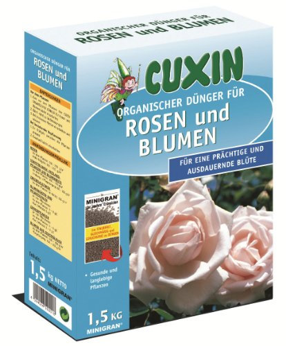 CUXIN Nutrienti Essenziali di cumino. Fertilizzante Speciale per Roses Anche Alimentazione e Fiori 1,5 kg