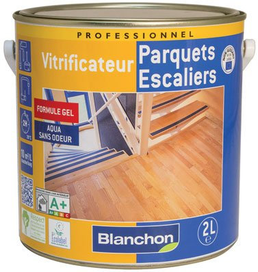 Blanchon - Vitrificateur escaliers aqua - Finition.Mat -